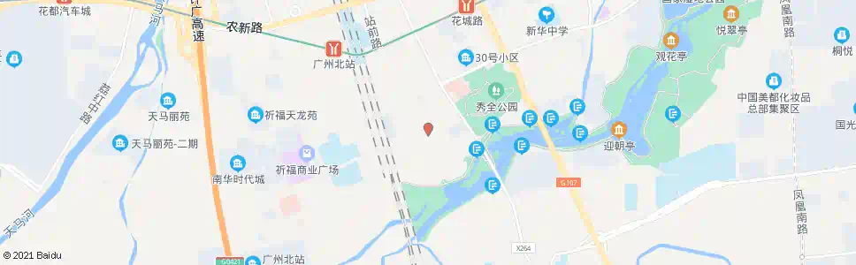 广州新华一小_公交站地图_广州公交_妙搜公交查询2025