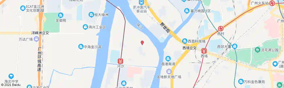 广州东海北路口_公交站地图_广州公交_妙搜公交查询2025