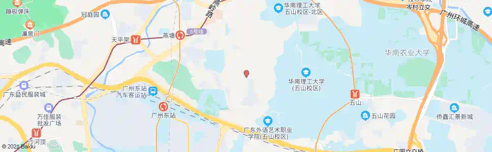 广州电子五所社区_公交站地图_广州公交_妙搜公交查询2025
