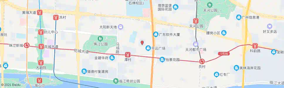 广州骏逸苑_公交站地图_广州公交_妙搜公交查询2025