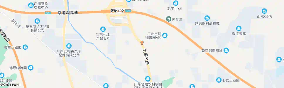 广州骏业路口(佳大时代公寓)_公交站地图_广州公交_妙搜公交查询2025