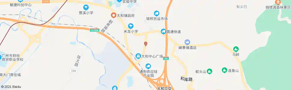 广州罗洞村口_公交站地图_广州公交_妙搜公交查询2025