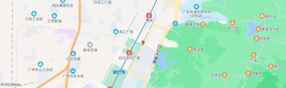 广州齐富路(云城东路口)_公交站地图_广州公交_妙搜公交查询2025