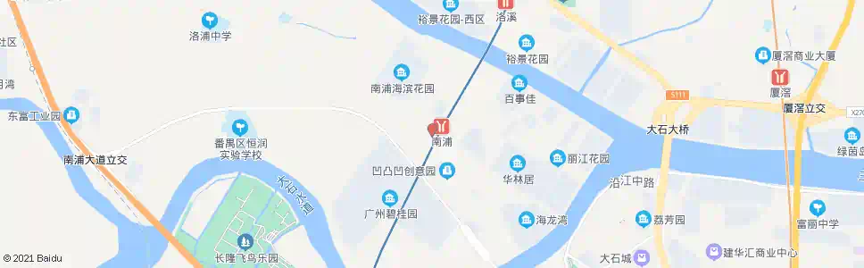 广州地铁南浦站总站_公交站地图_广州公交_妙搜公交查询2025