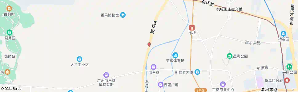 广州康裕北苑(西环路)_公交站地图_广州公交_妙搜公交查询2025