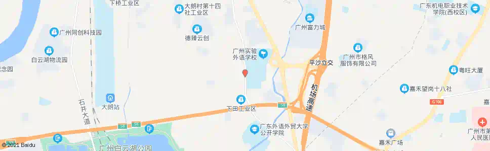 广州夏花一路_公交站地图_广州公交_妙搜公交查询2025