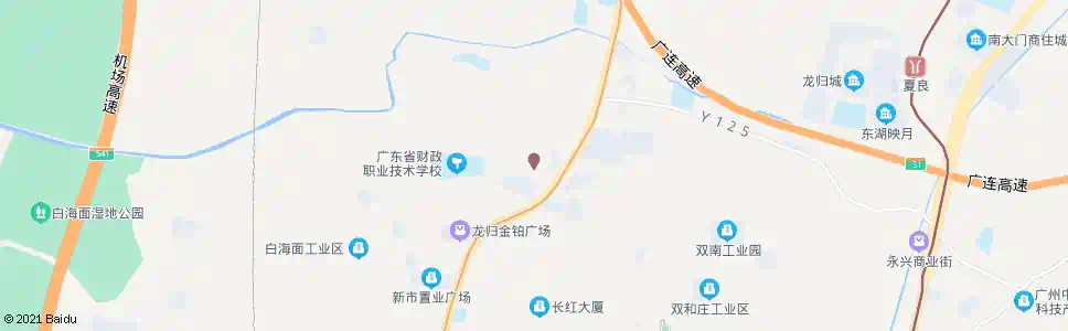 广州南岭桥头南街口_公交站地图_广州公交_妙搜公交查询2025