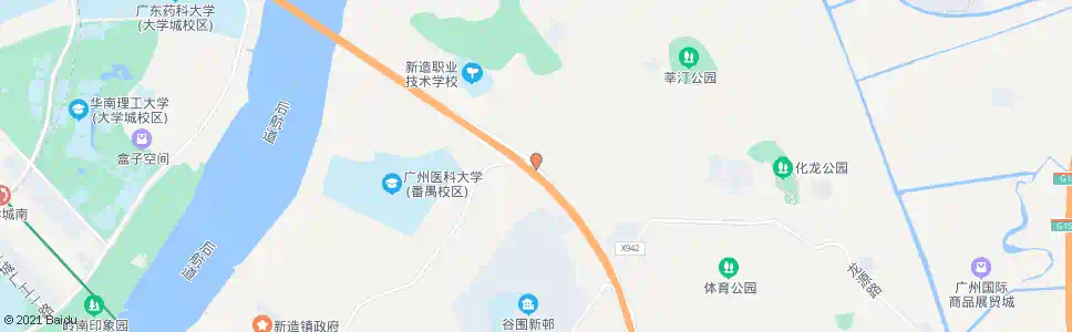 广州思贤村_公交站地图_广州公交_妙搜公交查询2025