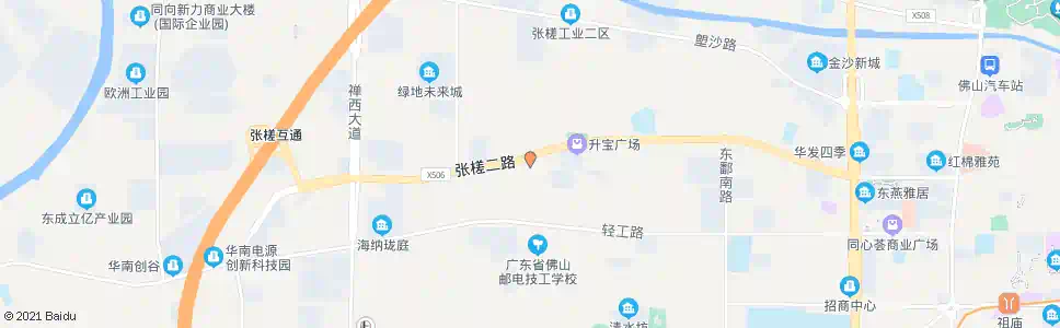 广州张槎医院_公交站地图_广州公交_妙搜公交查询2025