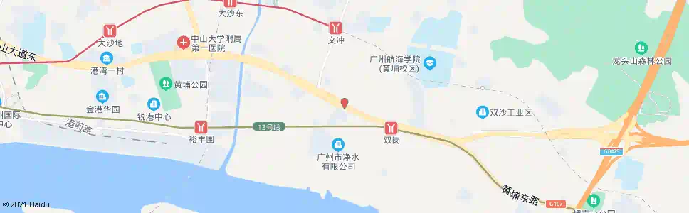 广州黄埔客运站总站_公交站地图_广州公交_妙搜公交查询2025