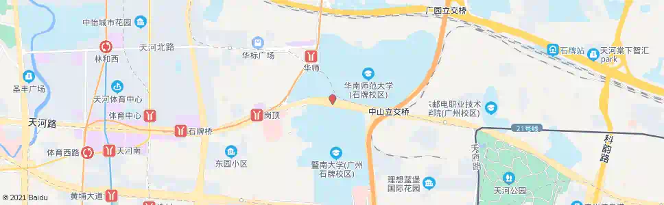 广州brt师大暨大_公交站地图_广州公交_妙搜公交查询2025