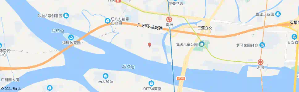 广州大干围总站(海珠创意产业园)_公交站地图_广州公交_妙搜公交查询2025