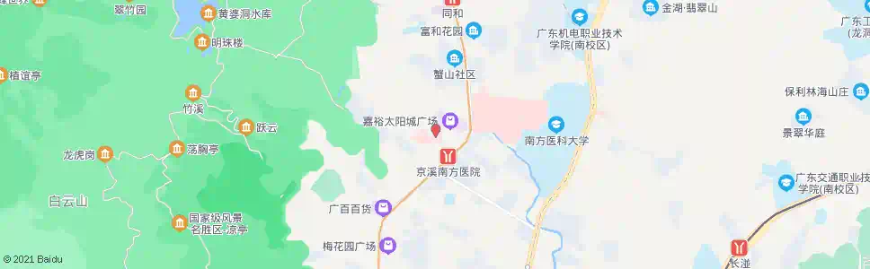 广州一五七医院_公交站地图_广州公交_妙搜公交查询2025