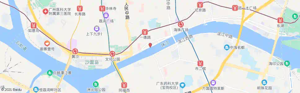广州爱群大厦_公交站地图_广州公交_妙搜公交查询2025