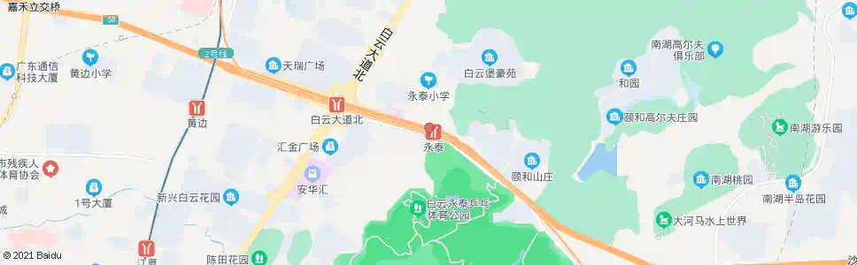 广州永泰新村_公交站地图_广州公交_妙搜公交查询2025