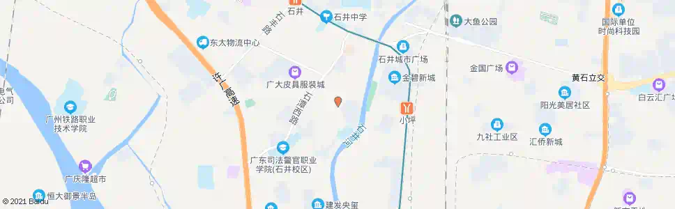 广州风度路_公交站地图_广州公交_妙搜公交查询2025
