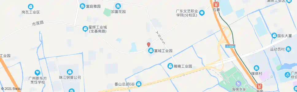 广州金井坊_公交站地图_广州公交_妙搜公交查询2025