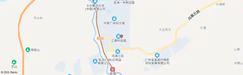 广州凤凰四路东_公交站地图_广州公交_妙搜公交查询2025