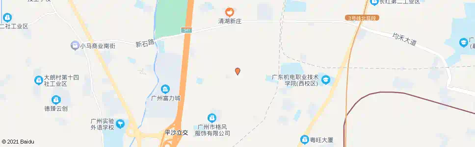 广州加石路(七星岗路口)_公交站地图_广州公交_妙搜公交查询2025