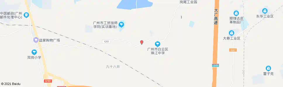 广州长岗_公交站地图_广州公交_妙搜公交查询2025