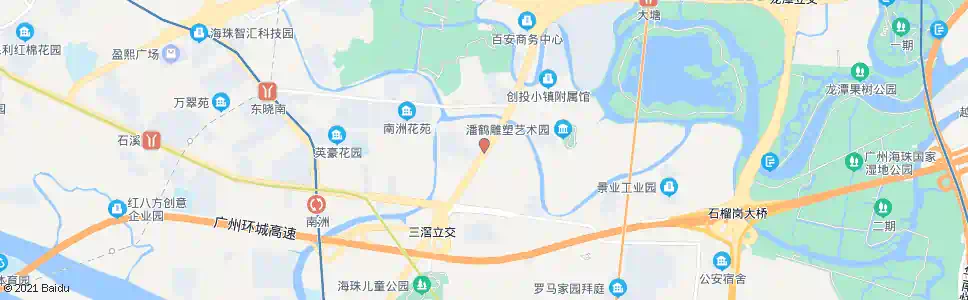 广州洛溪桥脚_公交站地图_广州公交_妙搜公交查询2025