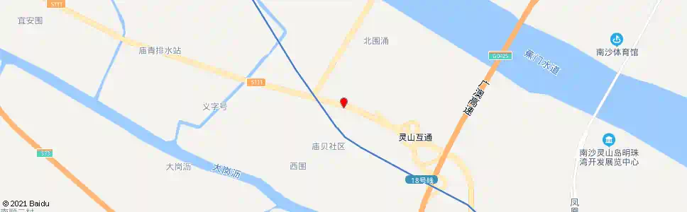 广州庙南高速口_公交站地图_广州公交_妙搜公交查询2025