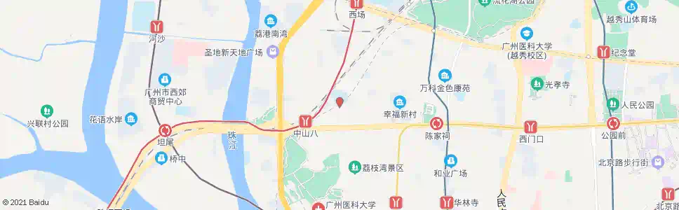 广州周门(西关外国语学校)_公交站地图_广州公交_妙搜公交查询2025