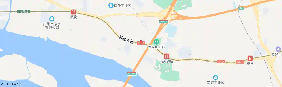 广州brt沙浦_公交站地图_广州公交_妙搜公交查询2025