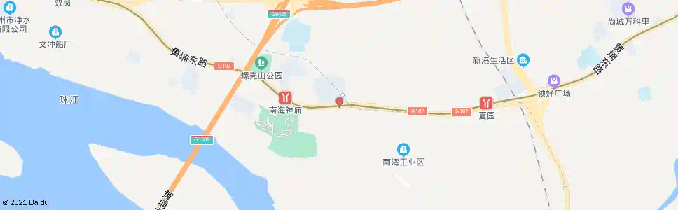 广州BRT庙头_公交站地图_广州公交_妙搜公交查询2025