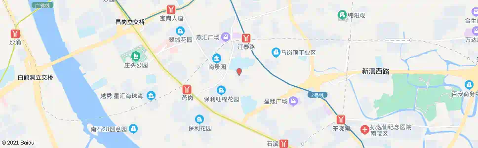 广州辛庄_公交站地图_广州公交_妙搜公交查询2025