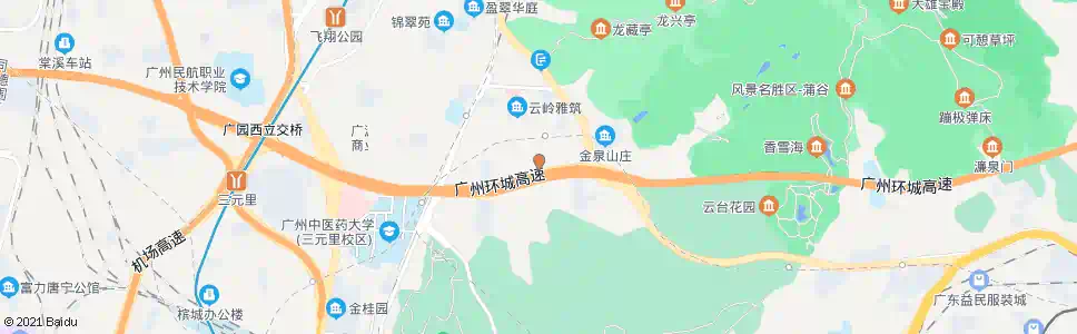 广州景泰坑总站(临时)_公交站地图_广州公交_妙搜公交查询2025