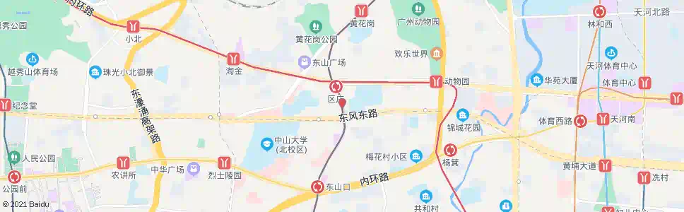 广州犀牛路口_公交站地图_广州公交_妙搜公交查询2025
