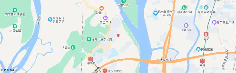 广州汇才二街_公交站地图_广州公交_妙搜公交查询2025