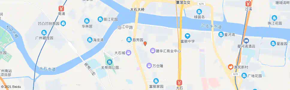 广州富丽_公交站地图_广州公交_妙搜公交查询2025