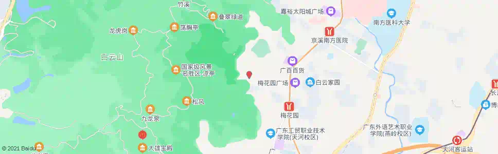 广州梅园西_公交站地图_广州公交_妙搜公交查询2025