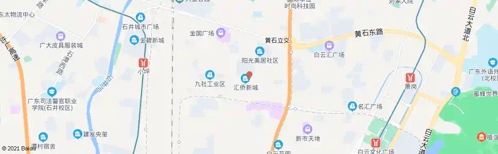 广州汇侨新城总站(汇侨路)_公交站地图_广州公交_妙搜公交查询2025
