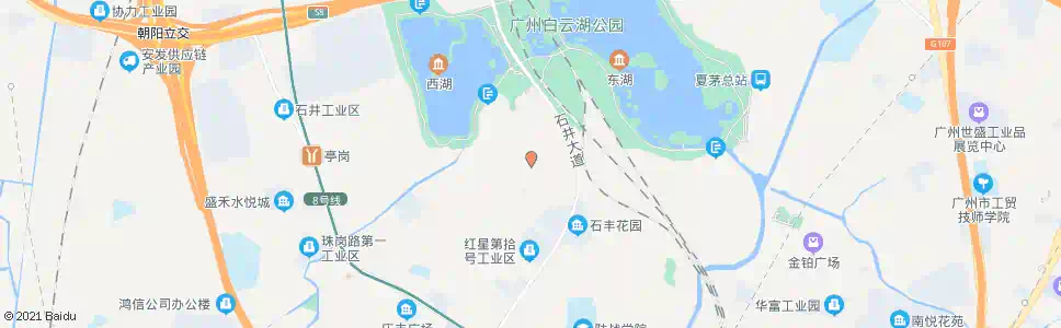 广州石井总站(红星村)_公交站地图_广州公交_妙搜公交查询2025