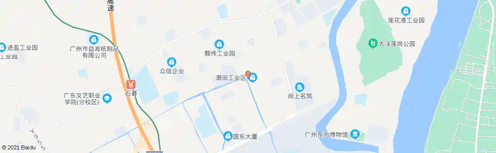广州赤岗红木家具厂_公交站地图_广州公交_妙搜公交查询2025