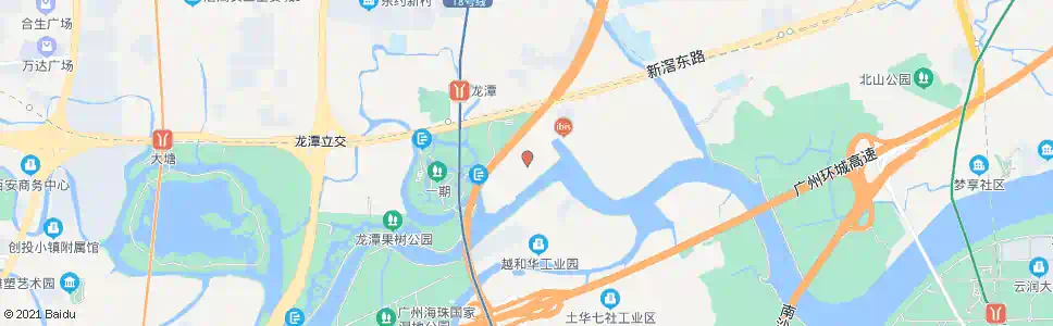 广州华洲路_公交站地图_广州公交_妙搜公交查询2025