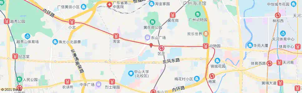广州东方广场北门_公交站地图_广州公交_妙搜公交查询2025
