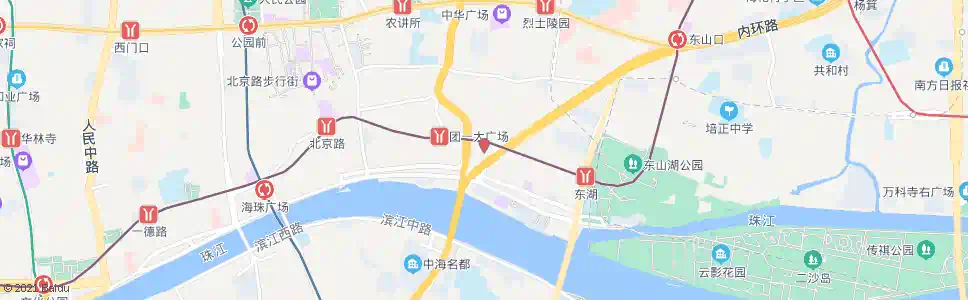 广州交通大厦_公交站地图_广州公交_妙搜公交查询2025