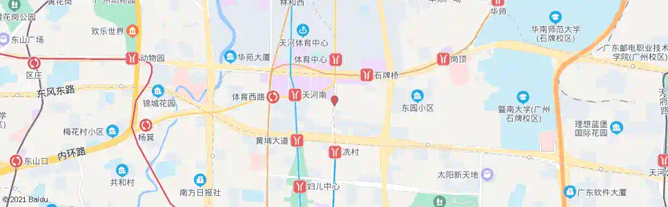 广州体育东路_公交站地图_广州公交_妙搜公交查询2025