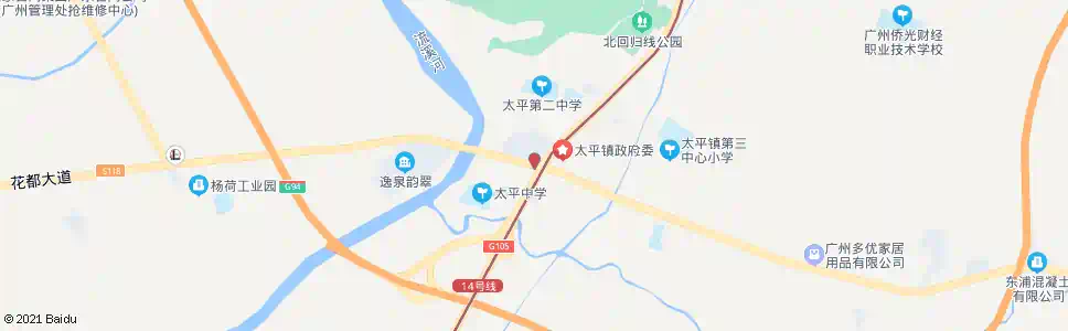 广州太平西路口_公交站地图_广州公交_妙搜公交查询2025