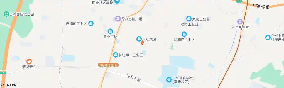 广州长红东路_公交站地图_广州公交_妙搜公交查询2025