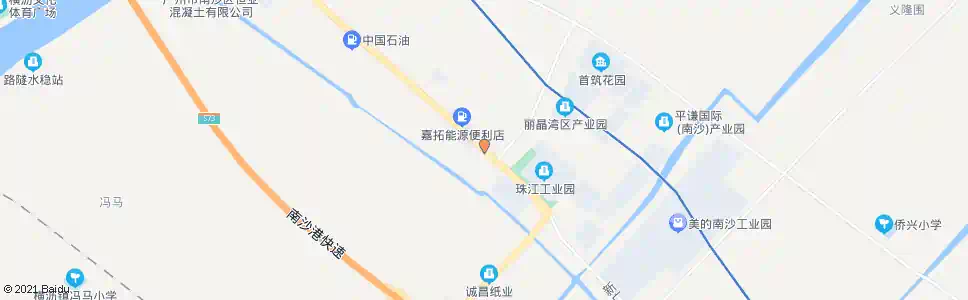 广州二涌_公交站地图_广州公交_妙搜公交查询2025