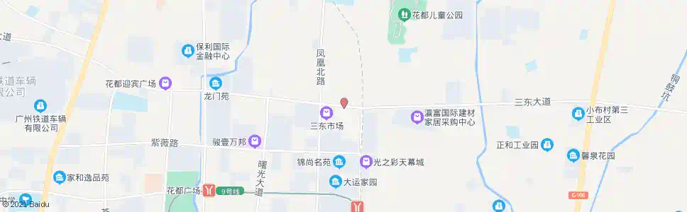 广州三东东布_公交站地图_广州公交_妙搜公交查询2025
