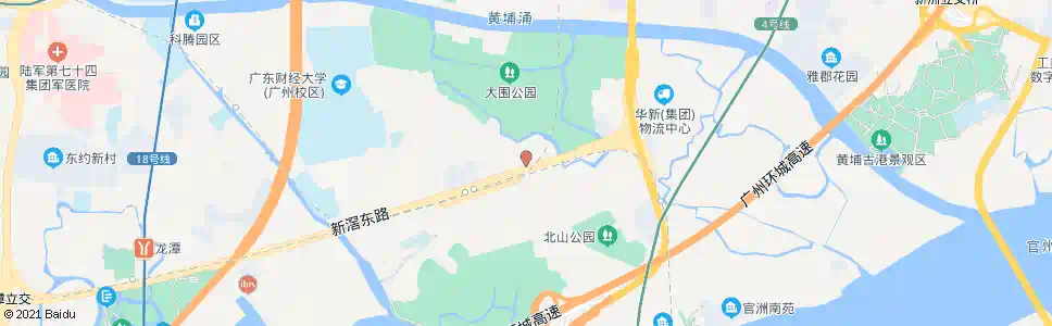 广州北山路口_公交站地图_广州公交_妙搜公交查询2025