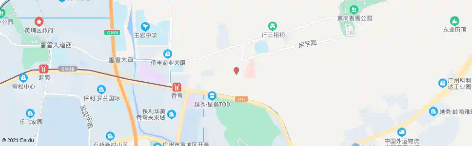 广州萝岗街总站(萝岗大街)_公交站地图_广州公交_妙搜公交查询2025