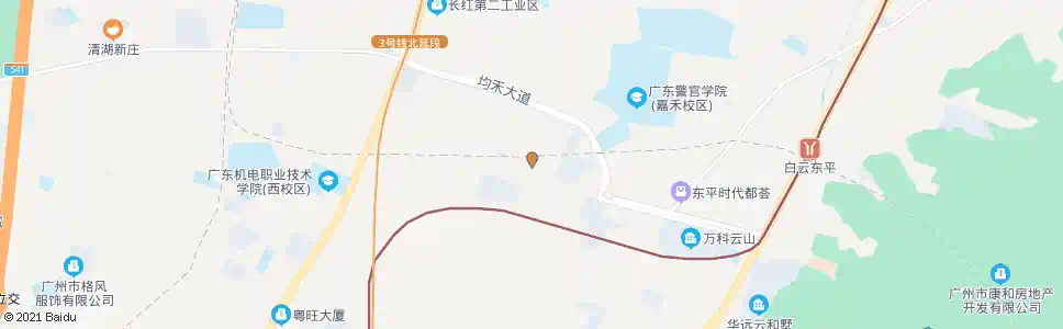 广州新科上村_公交站地图_广州公交_妙搜公交查询2025