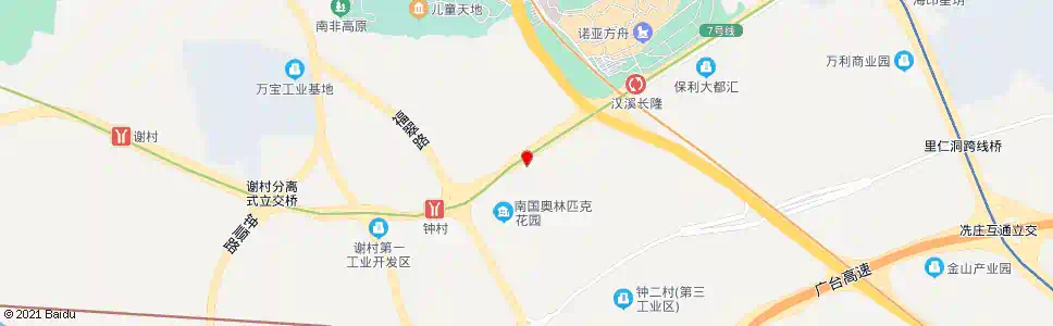 广州奥林匹克花园总站_公交站地图_广州公交_妙搜公交查询2025